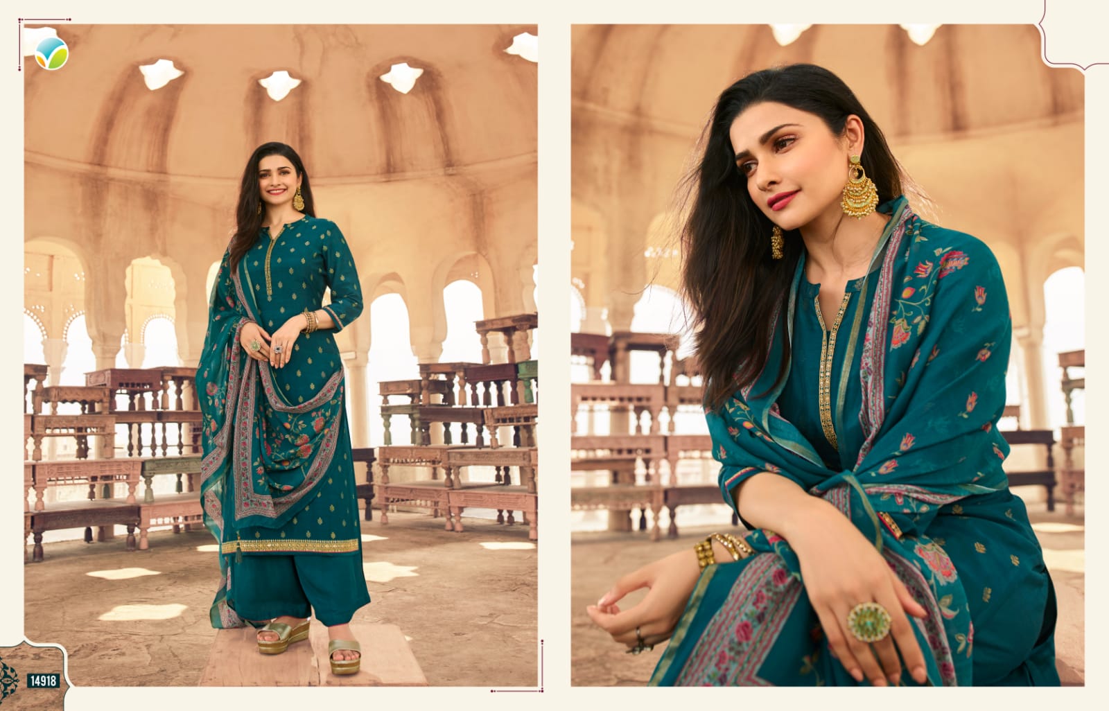 vinay fashion kaseesh paradise Viscose jacquard regal look salwar suit catalog