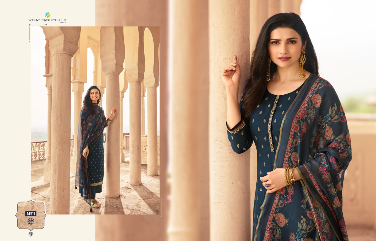 vinay fashion kaseesh paradise Viscose jacquard regal look salwar suit catalog