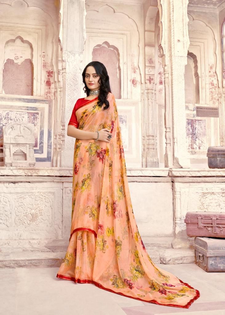 lt fashion innayat chiffon exclusive print saree catalog