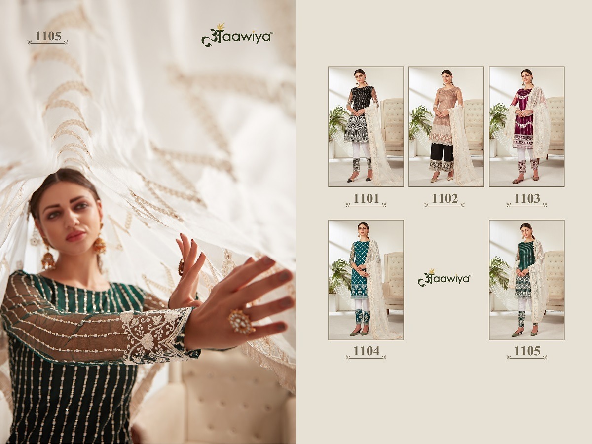 aawiya aayat vol 1 net gorgeous look salwar suit catalog