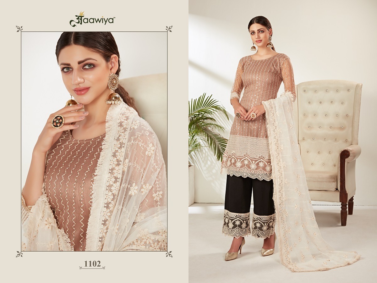 aawiya aayat vol 1 net gorgeous look salwar suit catalog