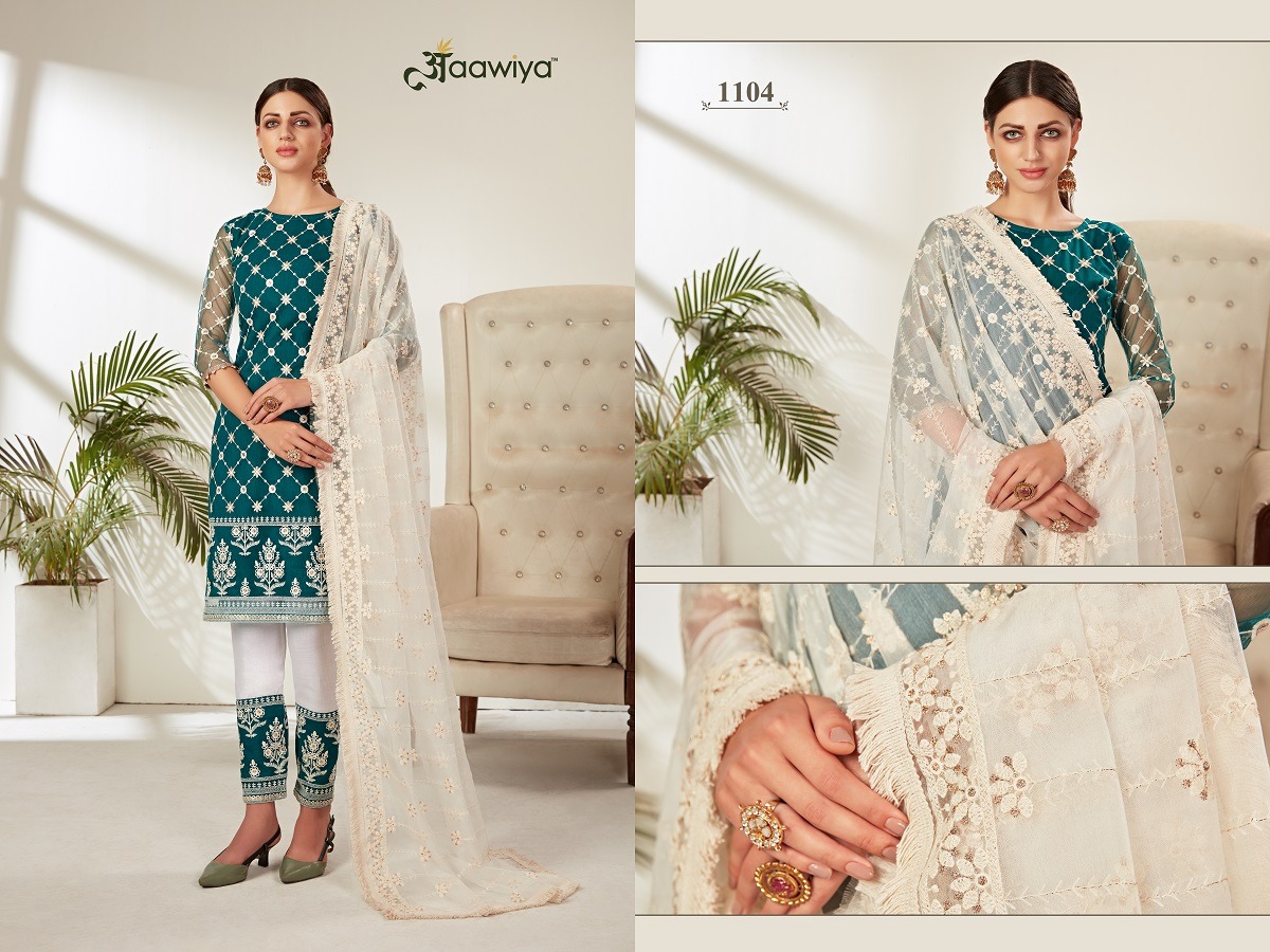 aawiya aayat vol 1 net gorgeous look salwar suit catalog