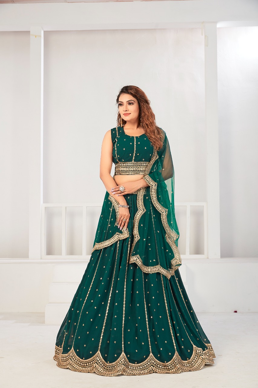 amoha trendz d no c 1964 viscose gorgeous look lehenga catalog