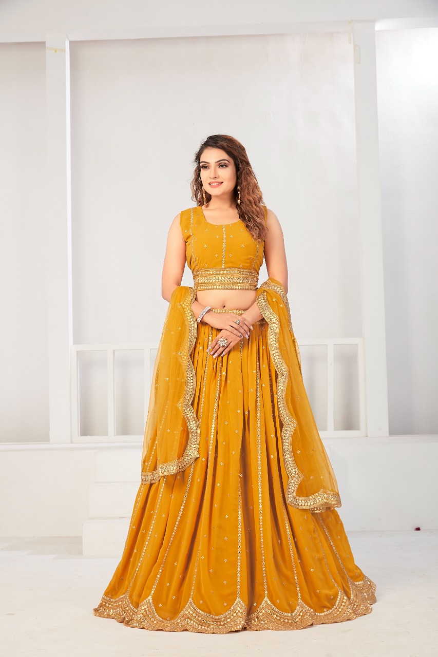 amoha trendz d no c 1964 viscose gorgeous look lehenga catalog