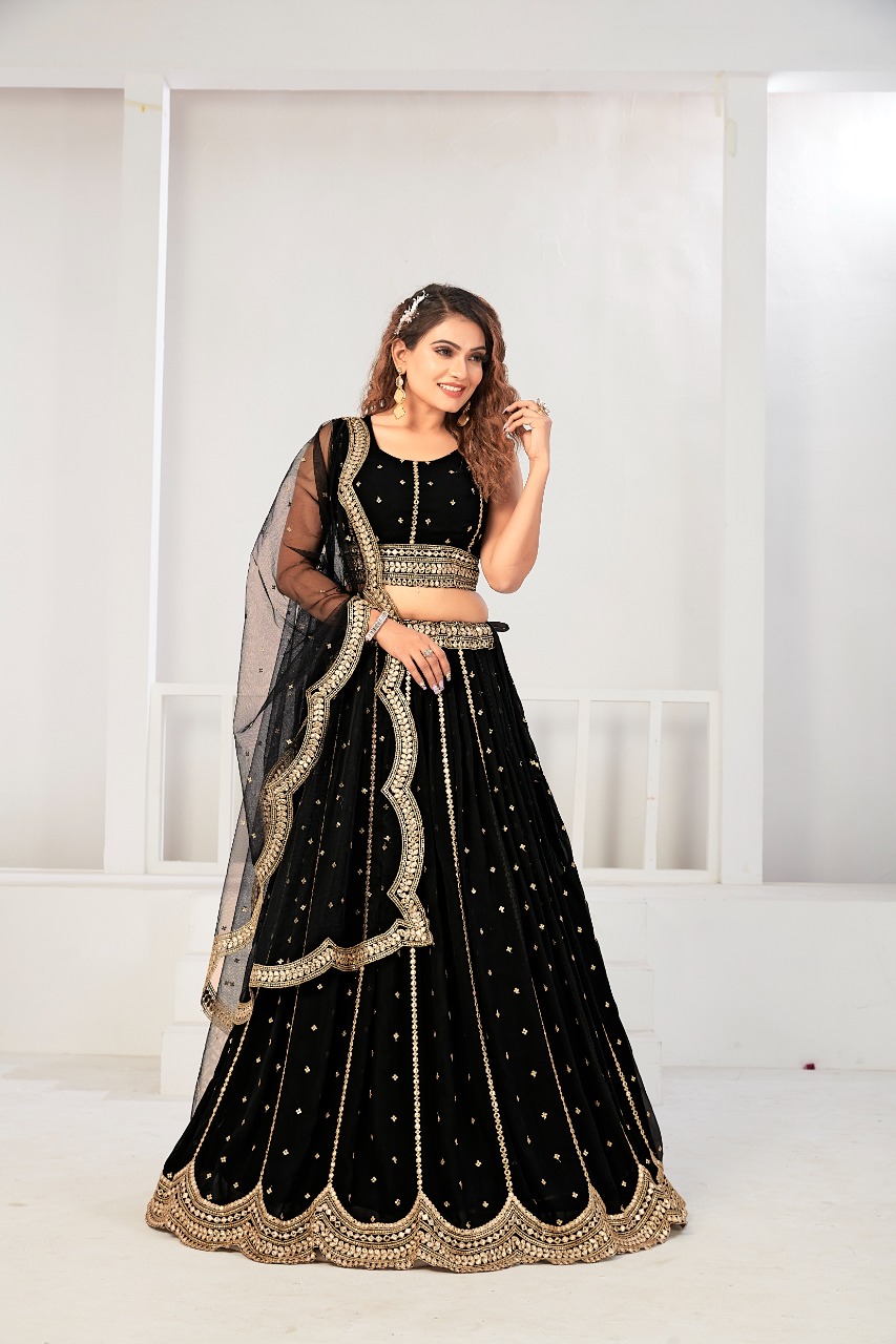 amoha trendz d no c 1964 viscose gorgeous look lehenga catalog