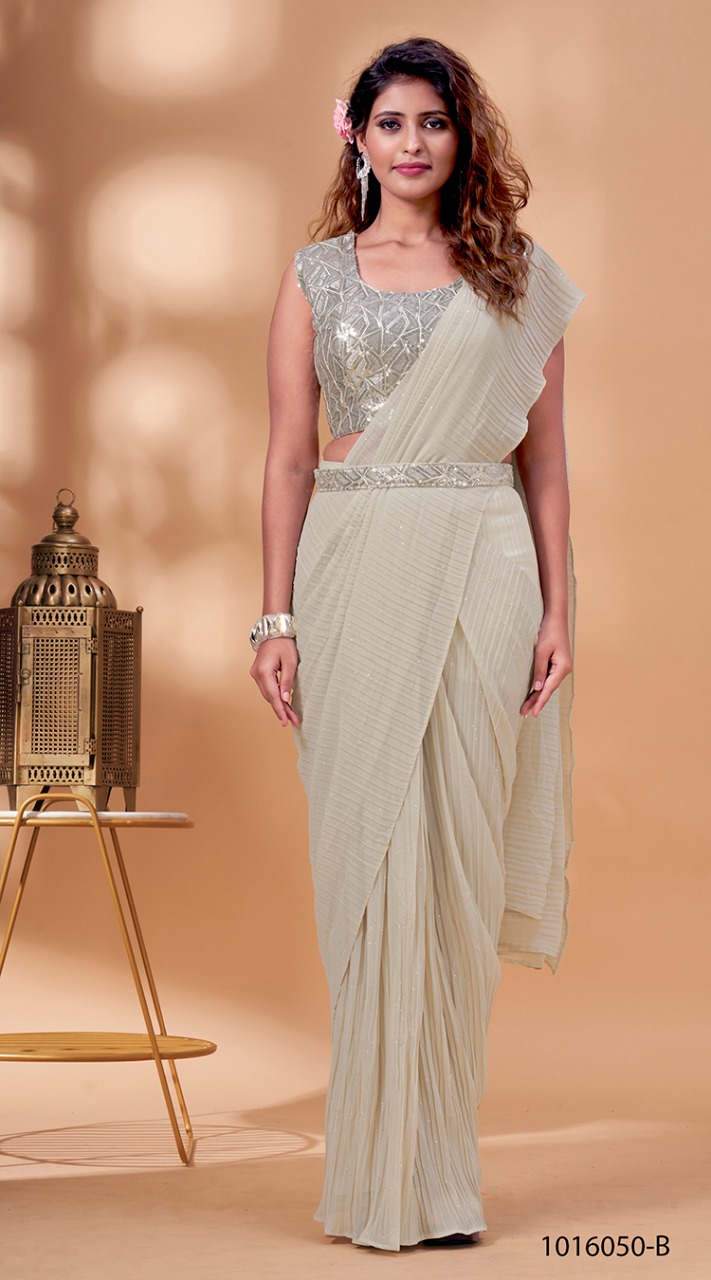 amoha trenza Design No 1016050 georgette innovative style saree catalog