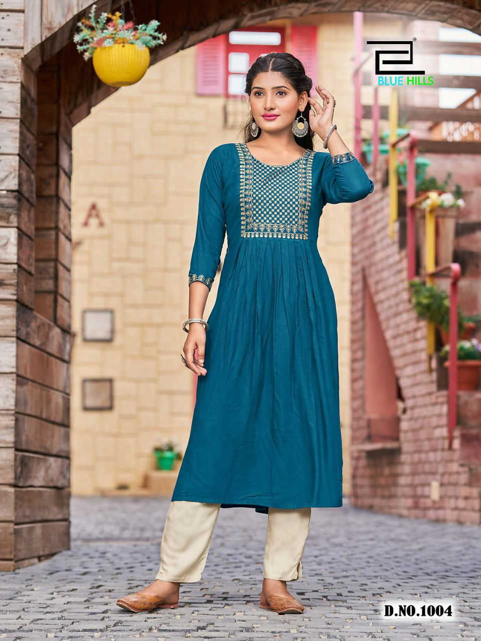 blue hills Classic VOL 15 rayon exclusive look kurti catalog