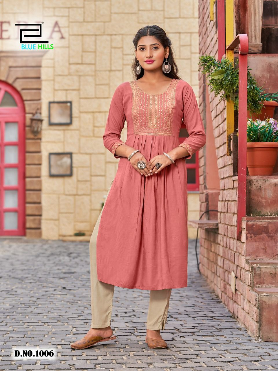 blue hills Classic VOL 15 rayon exclusive look kurti catalog