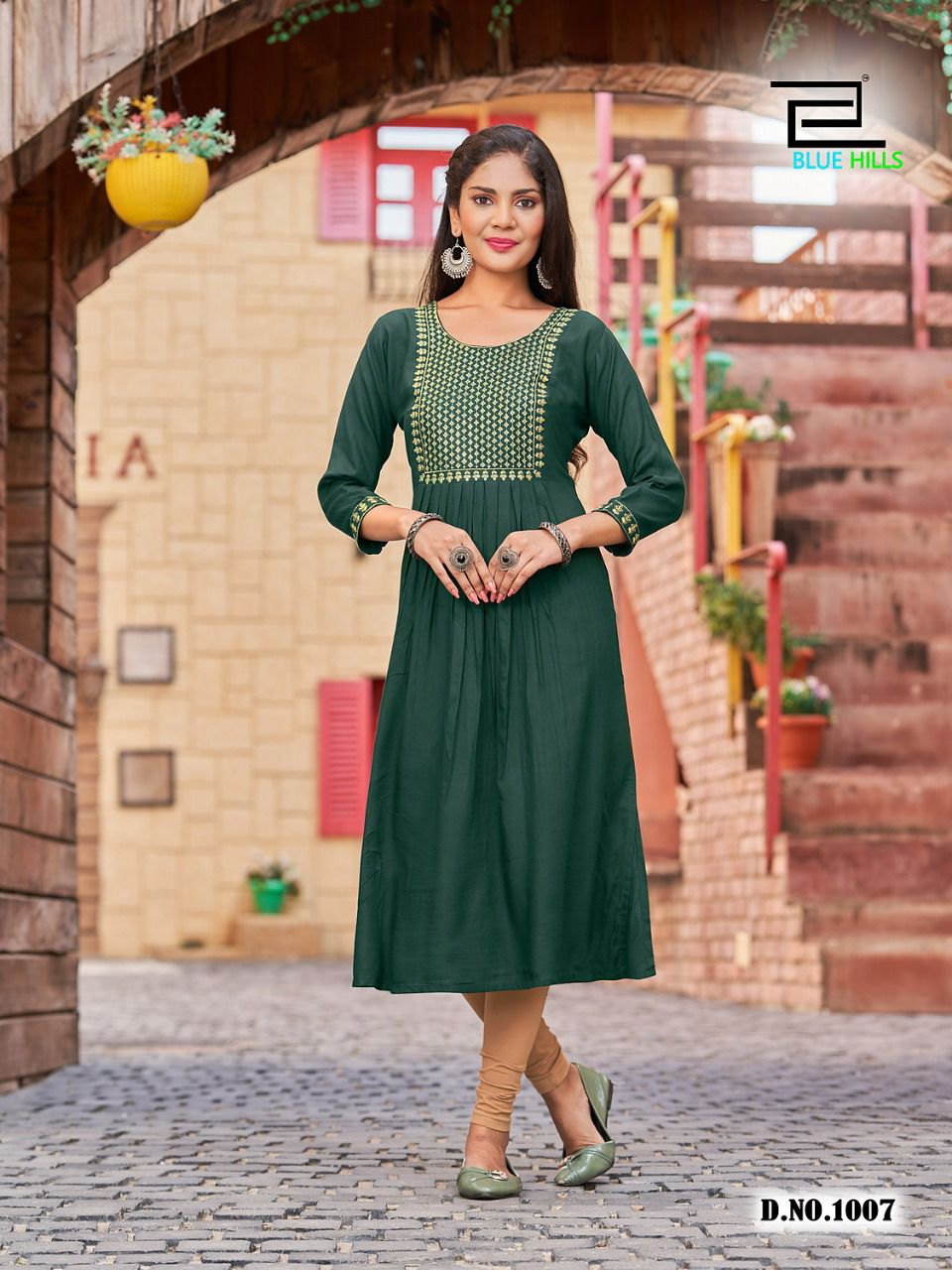 blue hills Classic VOL 15 rayon exclusive look kurti catalog