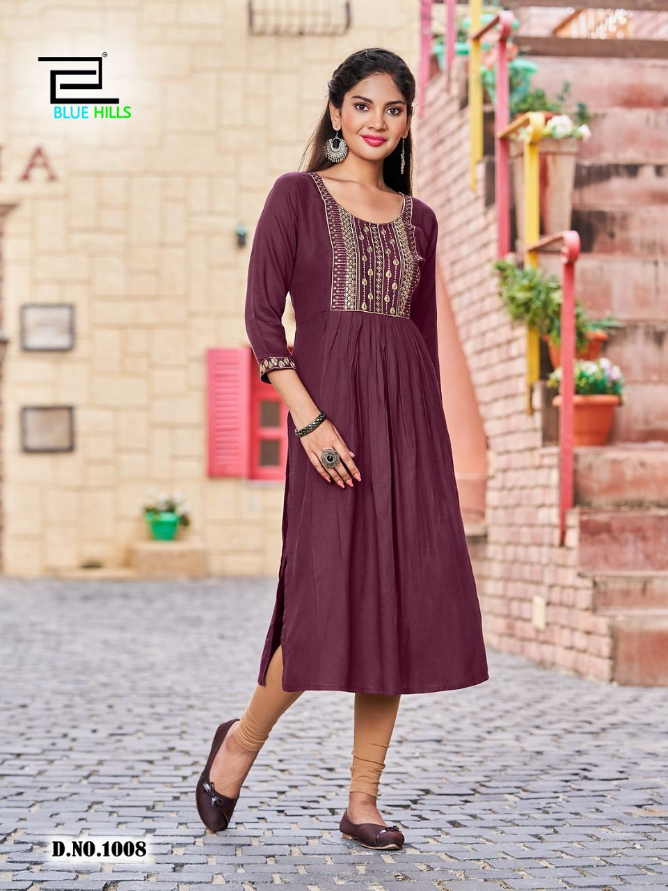 blue hills Classic VOL 15 rayon exclusive look kurti catalog