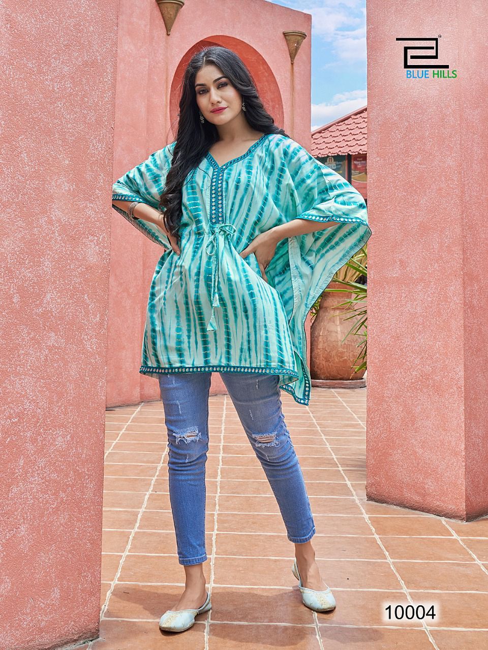 blue hills stare vol 10 rayon new and modern style kaftan catalog