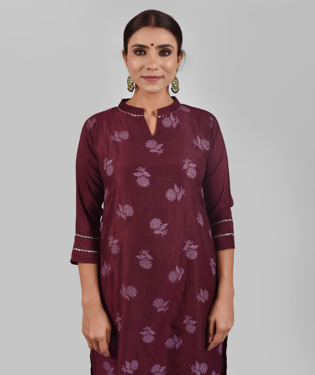 chanel 9  pick n choose chinon attractive look kurti bottom with dupatta  catalog