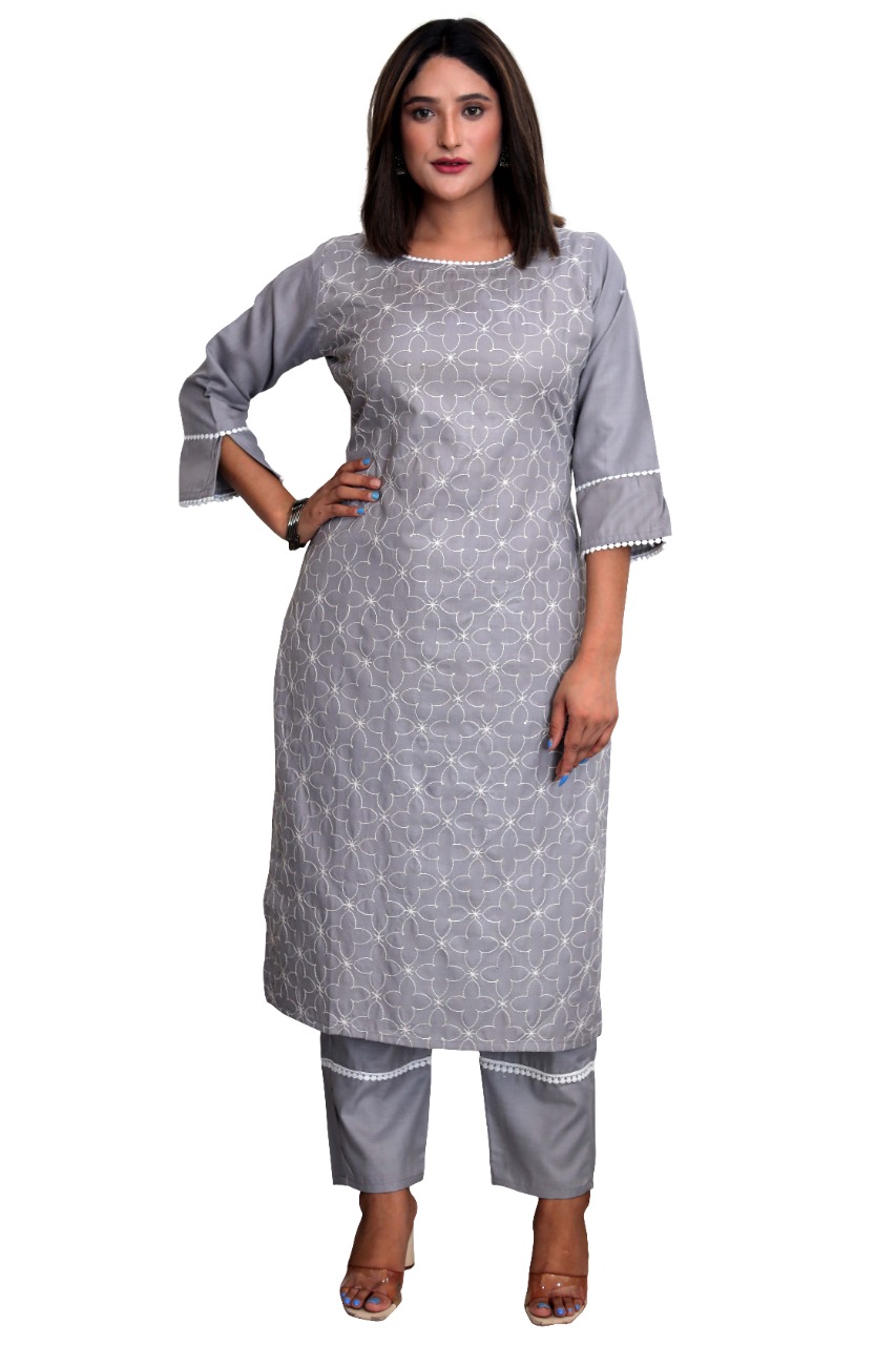 chanel 9 d no 1029 pick n choose cotton attractive look kurti bottom size set