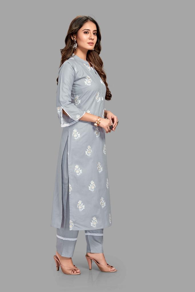 chanel 9 sku 001 to 005 pick n choose cotton attractive look kurti bottom size set