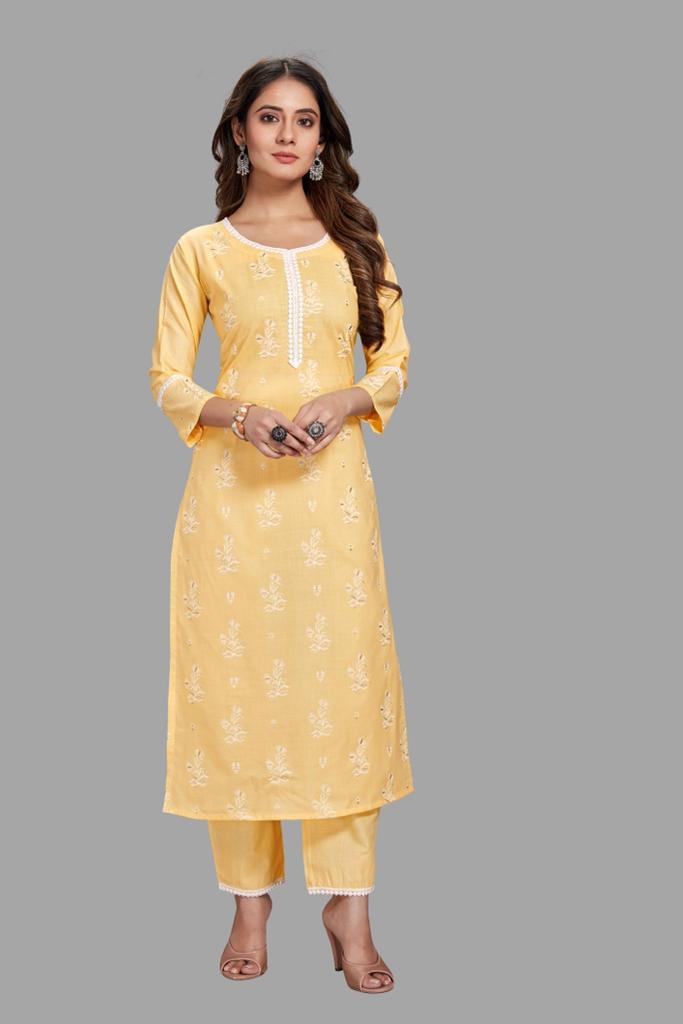 chanel 9 sku 001 to 005 pick n choose cotton attractive look kurti bottom size set