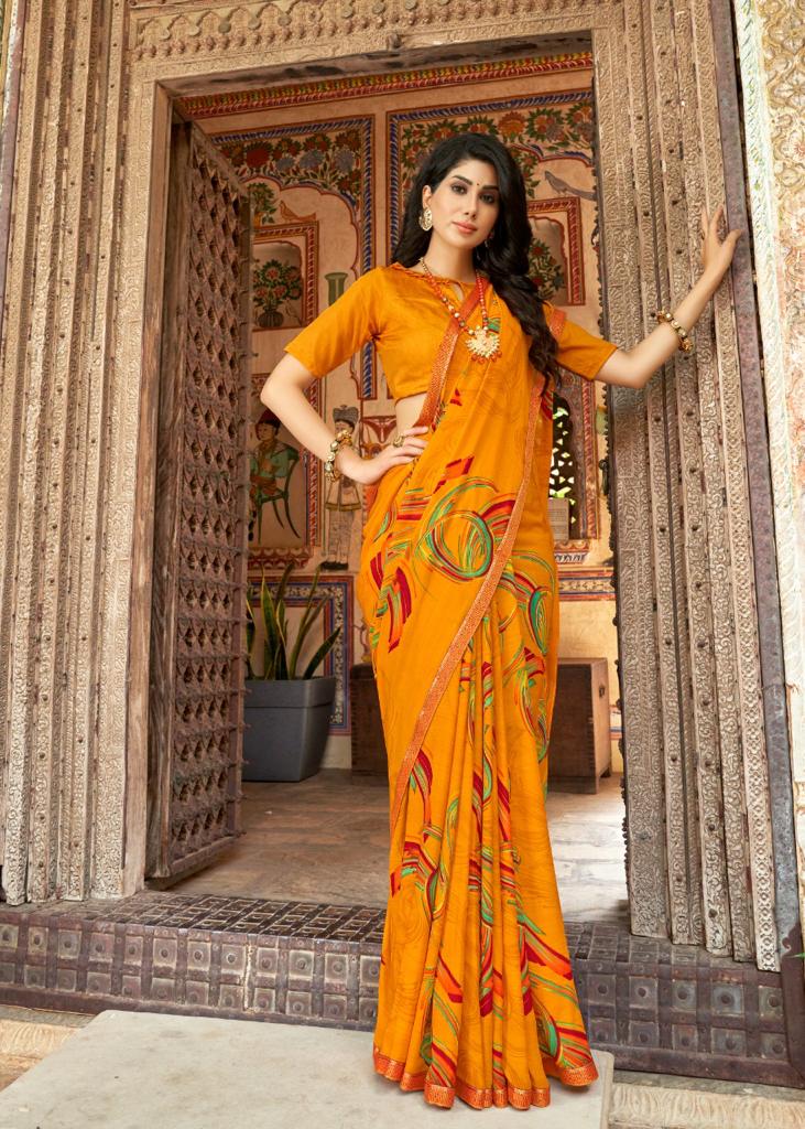 l t fashion zuri micro exclusive print saree catalog