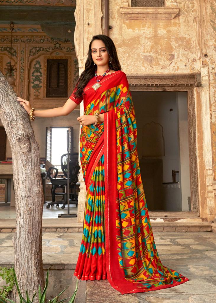 l t fashion zuri micro exclusive print saree catalog