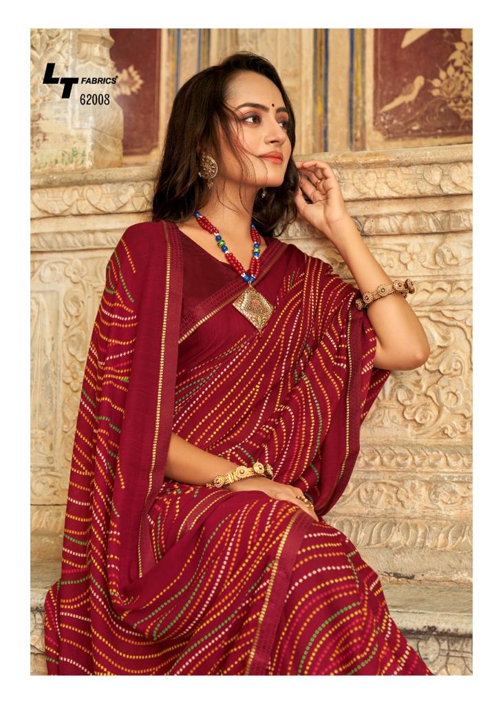 l t fashion zuri micro exclusive print saree catalog