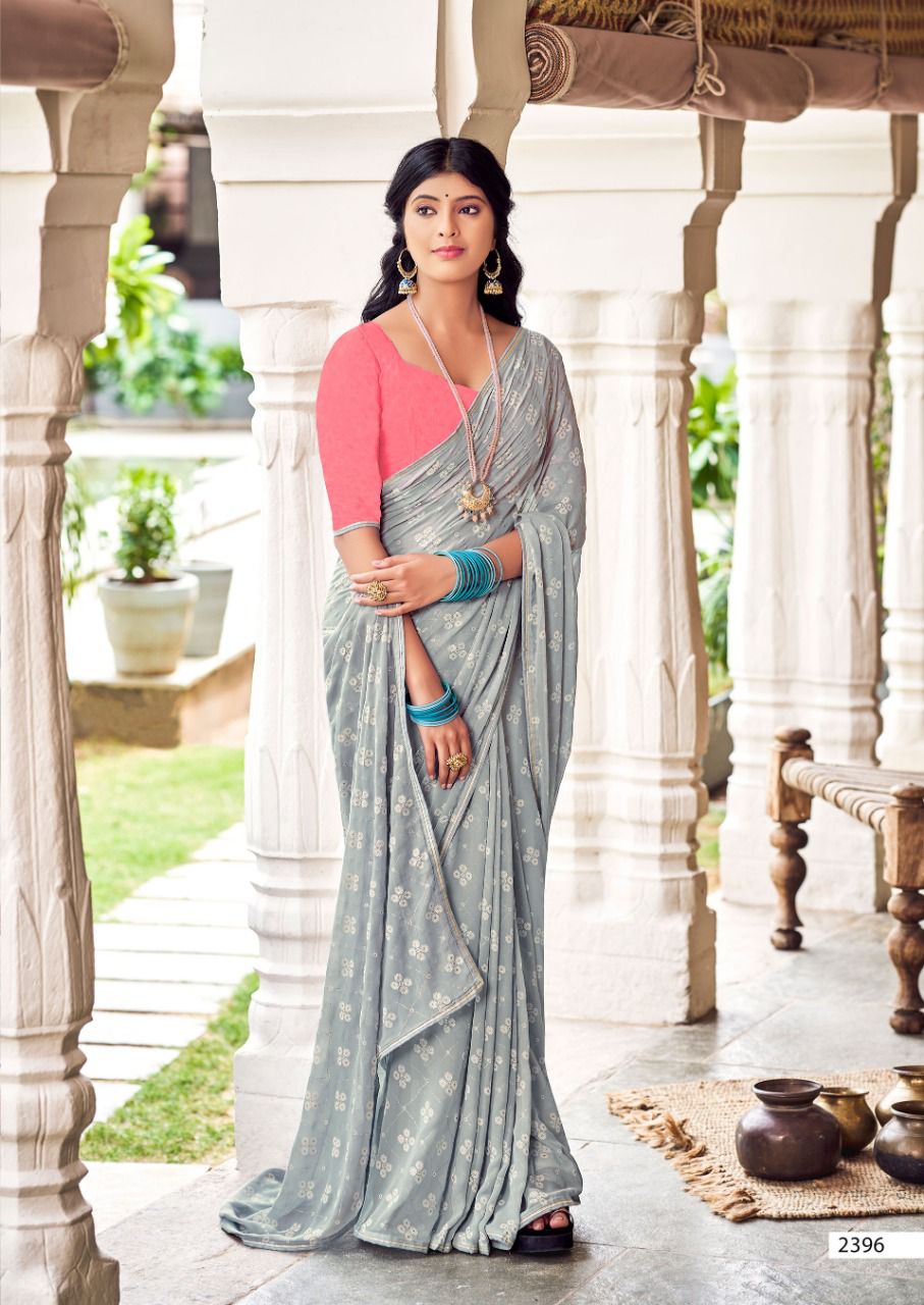 lt fashion galaxy weightless decent look saree catalog