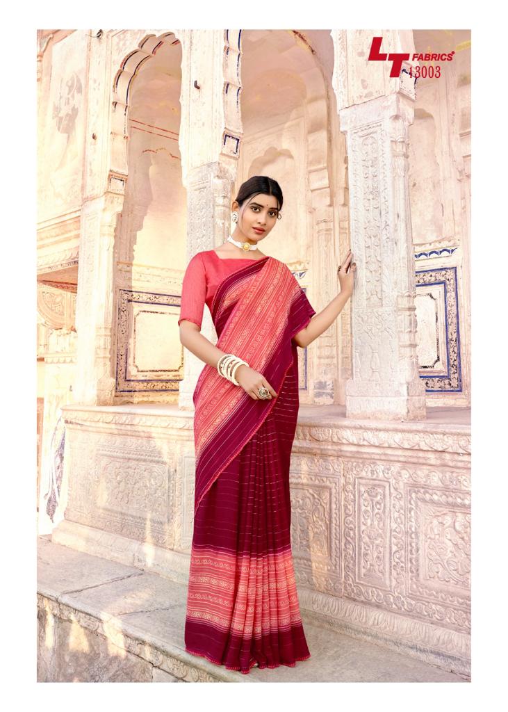 lt fashion kajal micro elegant saree catalog