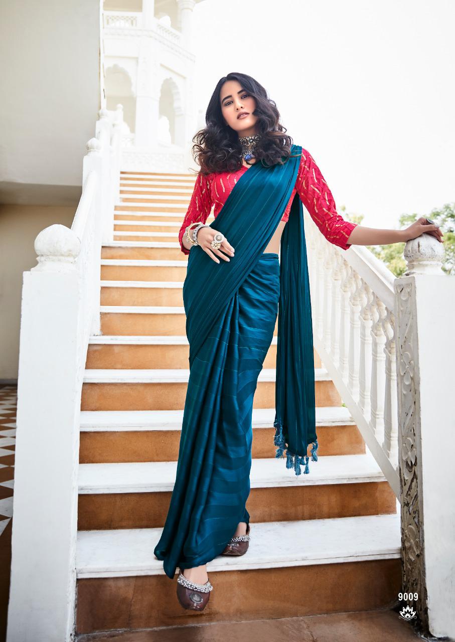 lt fashion naari rainbow jari regal look saree catalog