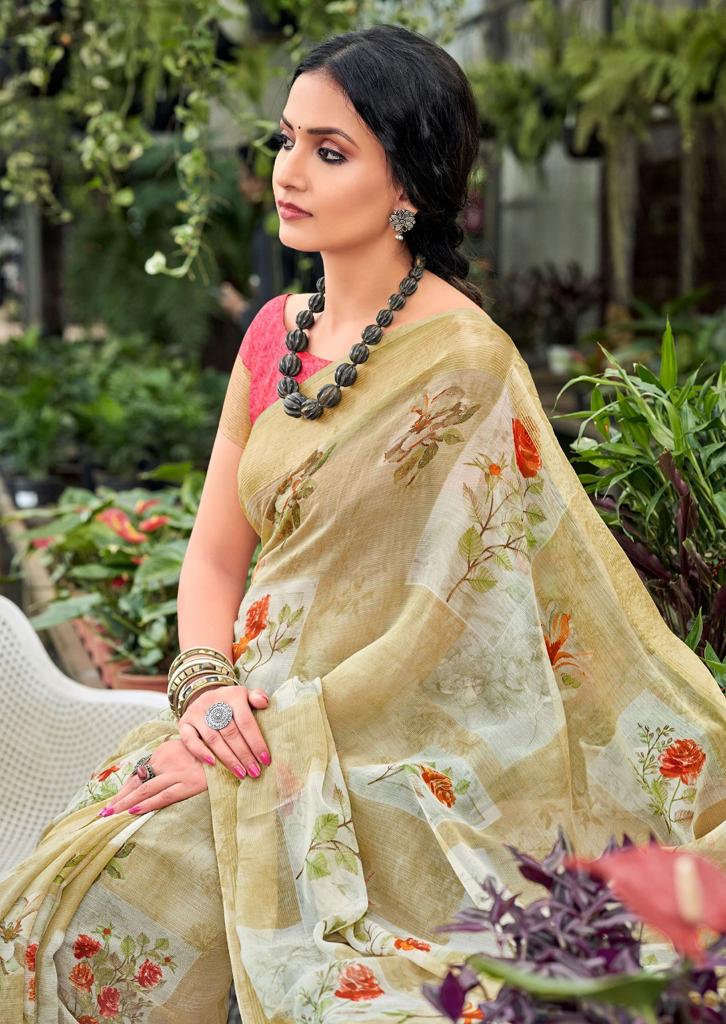 lt kashvi creation saheli chiffon attractive look saree catalog