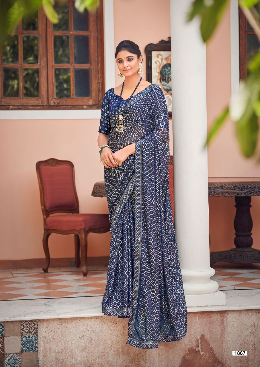 lt kashvi creation shringar alfino decent look saree catalog