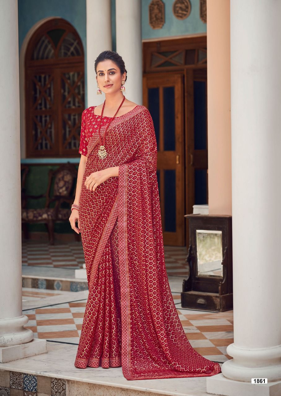 lt kashvi creation shringar alfino decent look saree catalog