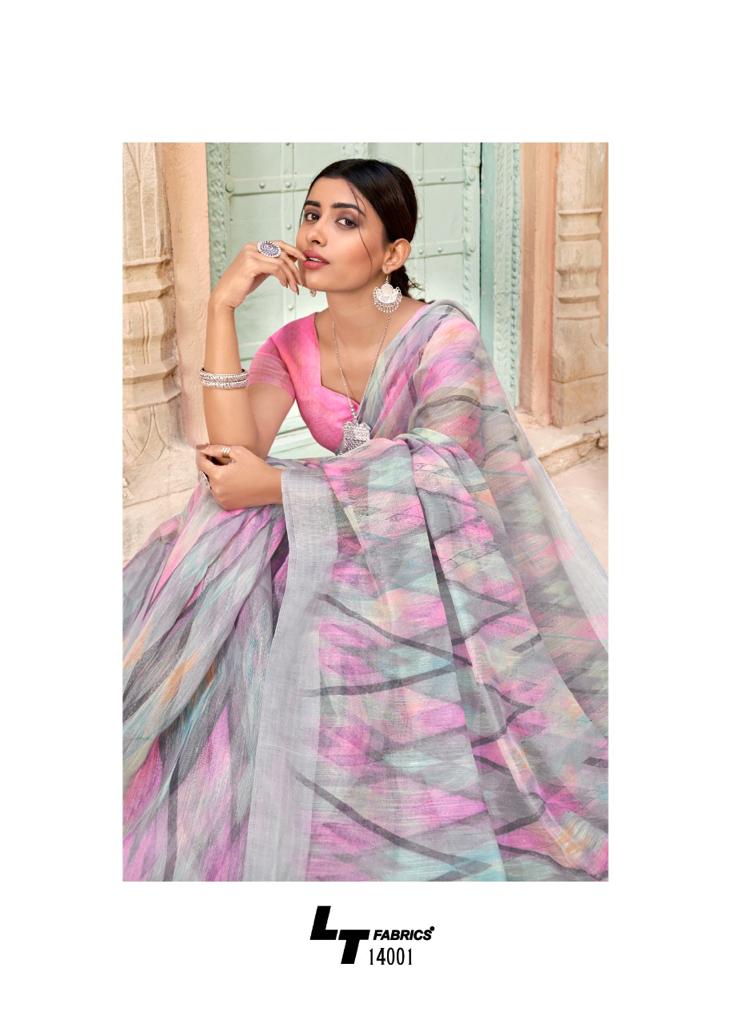 lt saree sanpurna sonakshi patta  innovative look saree catalog