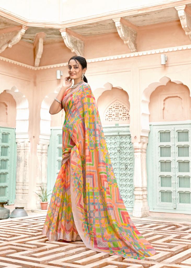 lt saree sanpurna sonakshi patta  innovative look saree catalog