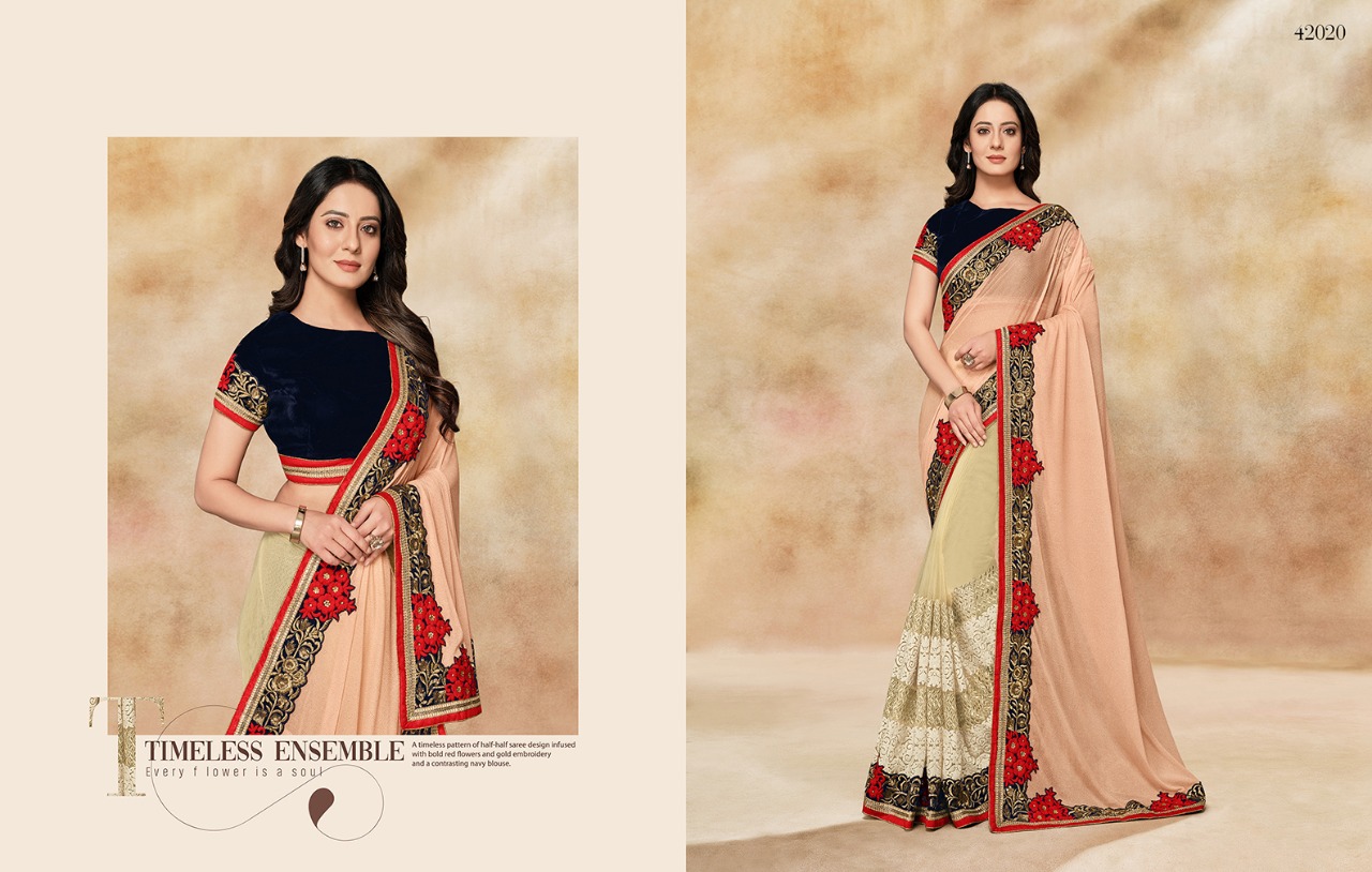 mahotsav mahotsav 42000 series silk festive look saree catalog