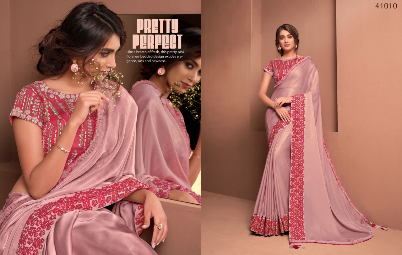 mahotsav norita 41000 series raissa georgette silk gorgeous look saree catalog