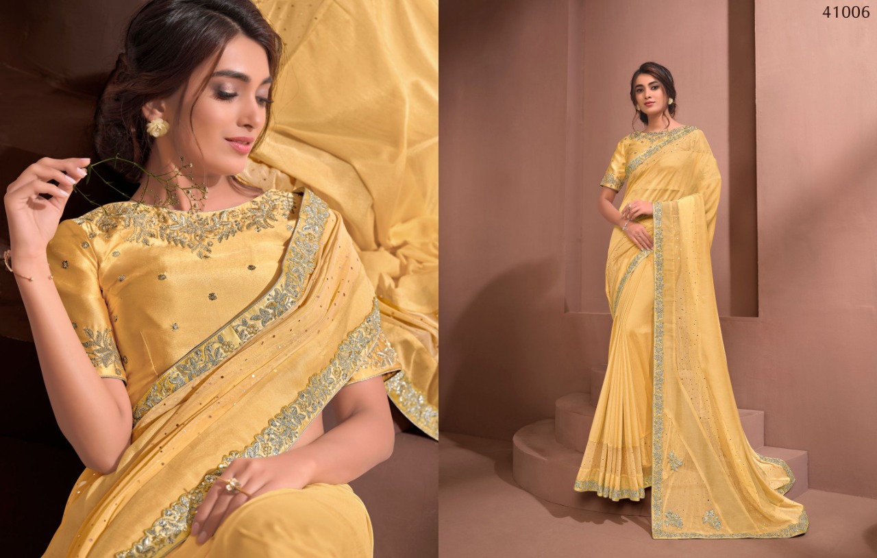 mahotsav norita 41000 series raissa georgette silk gorgeous look saree catalog