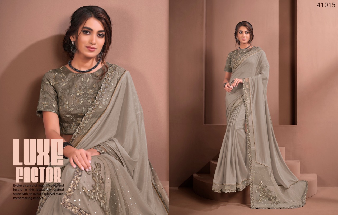 mahotsav norita 41000 series raissa georgette silk gorgeous look saree catalog