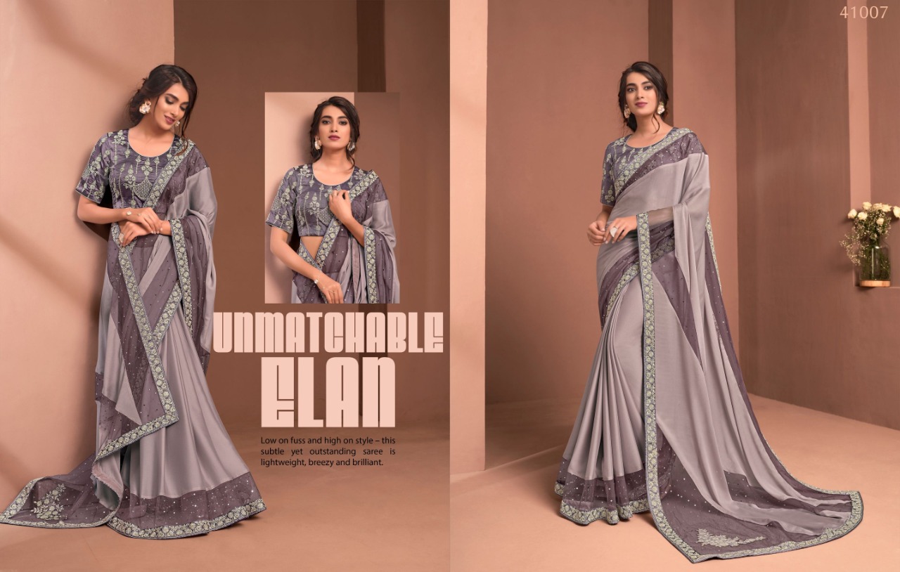 mahotsav norita 41000 series raissa georgette silk gorgeous look saree catalog