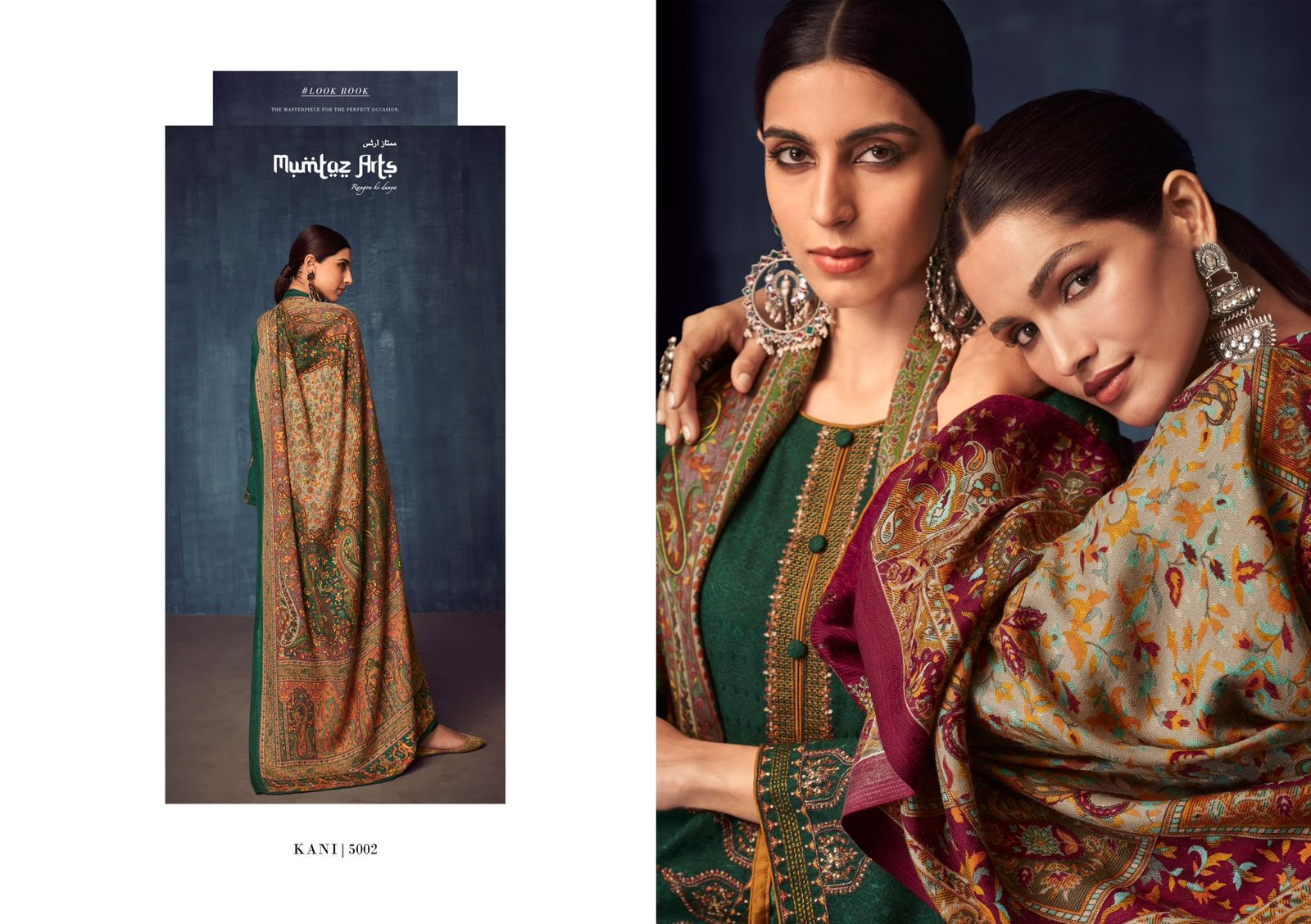 mumtaz art kani pashmina gorgeous look salwar suit catalog