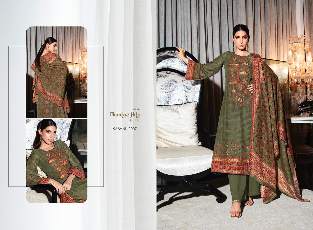 mumtaz art rango ki duniya kaashi edition vol1 pashmina exclusive look salwar suit catalog