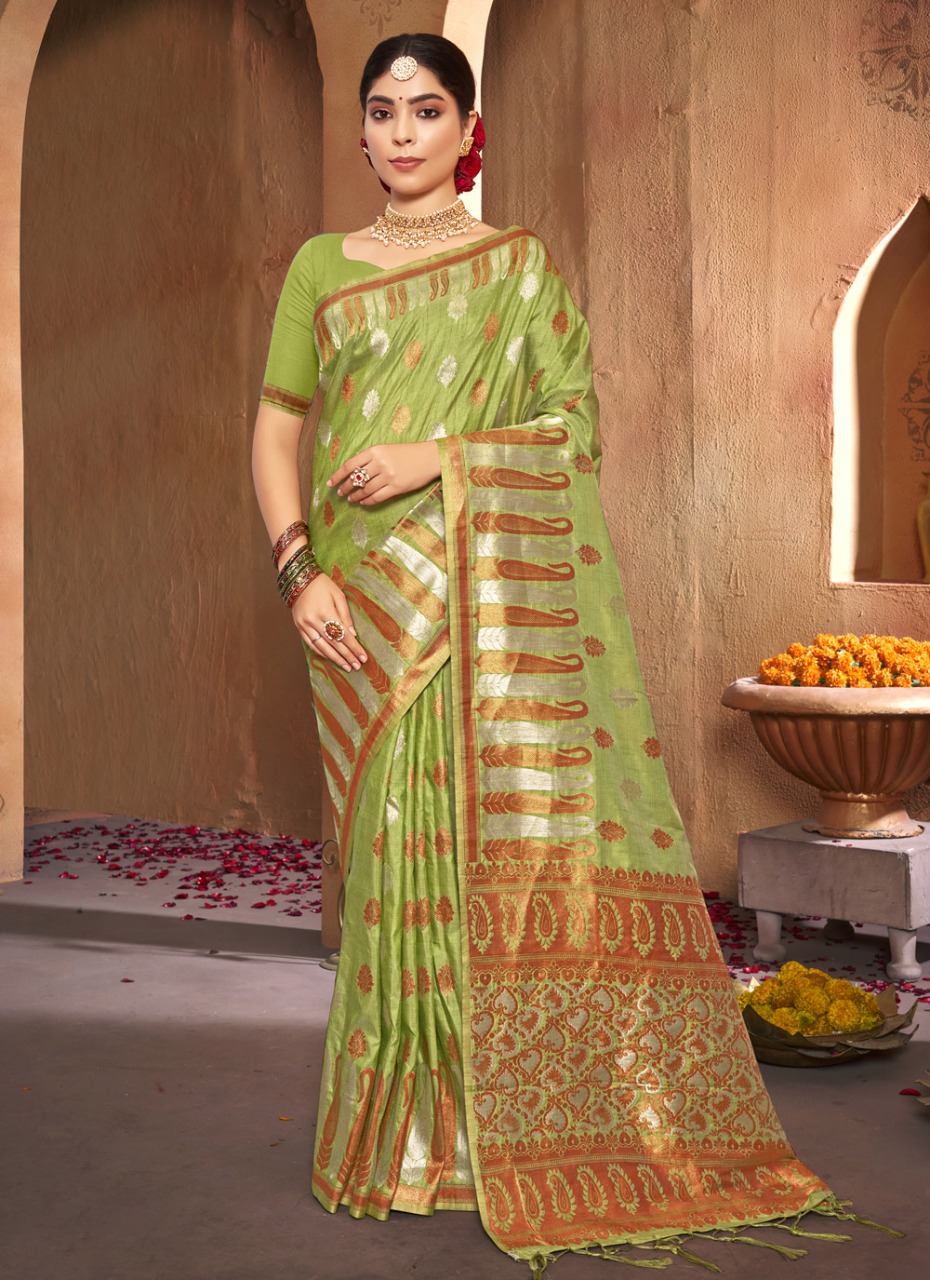 sangam print gulzar silk silk gorgeous look saree catalog