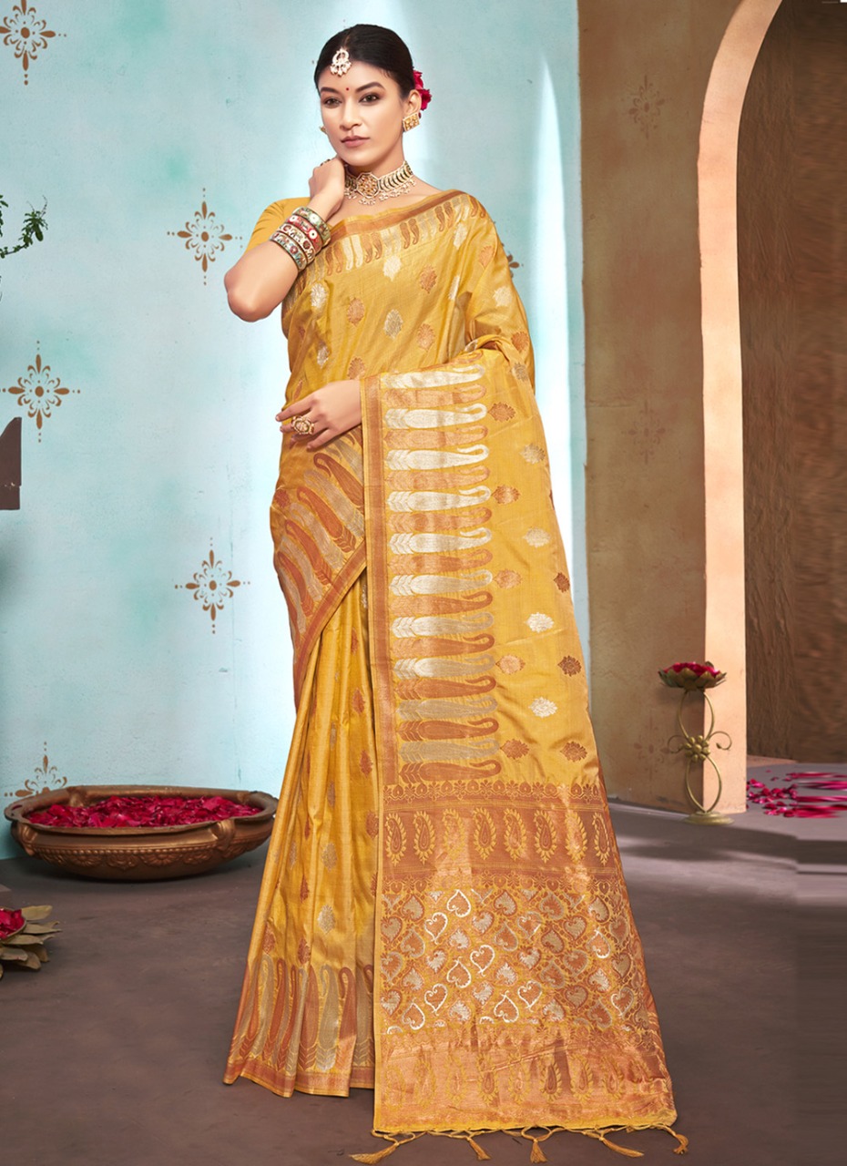 sangam print gulzar silk silk gorgeous look saree catalog