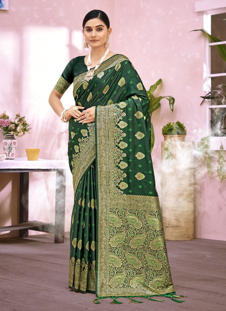 sangam print jalpari vol 5 silk regal look saree catalog