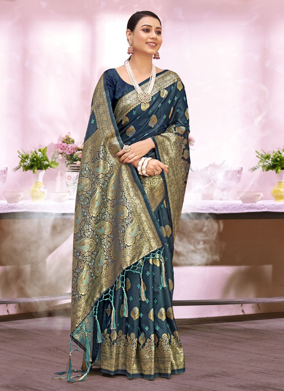 sangam print jalpari vol 5 silk regal look saree catalog