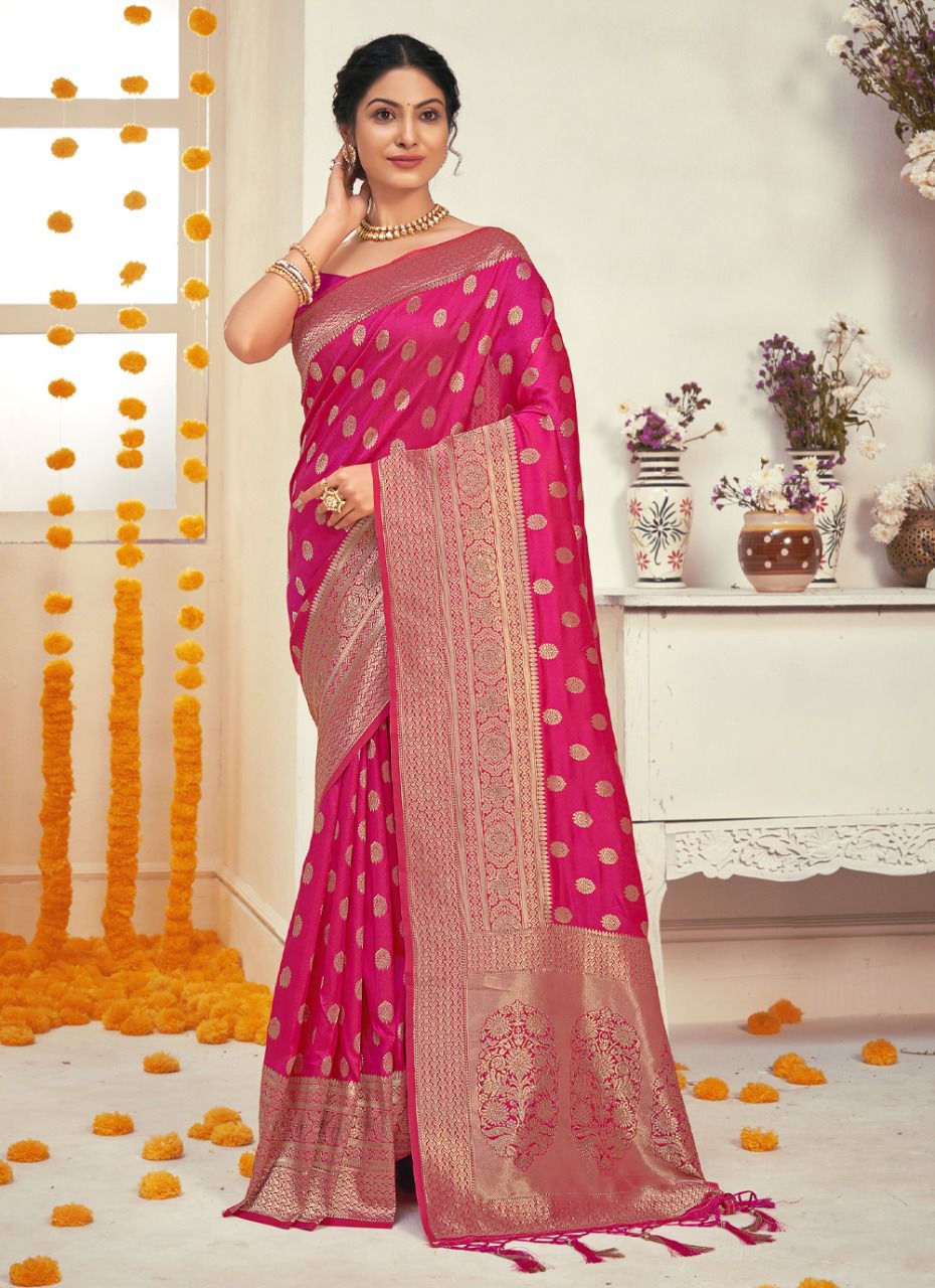 sangam print ratnamoti silk innovative look saree catalog