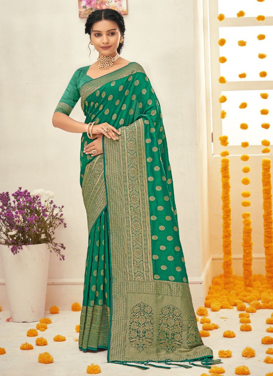 sangam print ratnamoti silk innovative look saree catalog