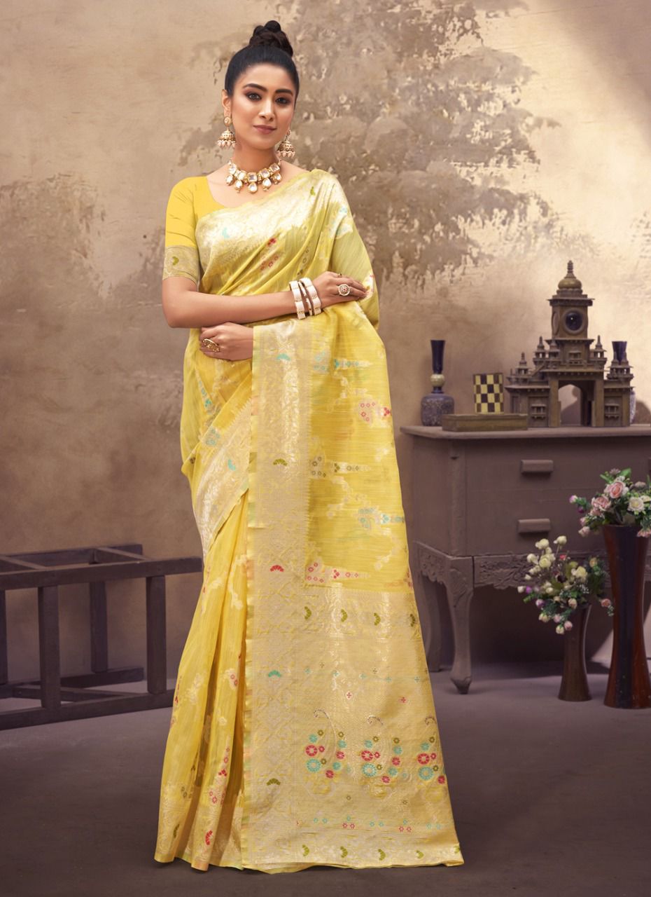 sangam print shipra cotton attractive look saree catalog