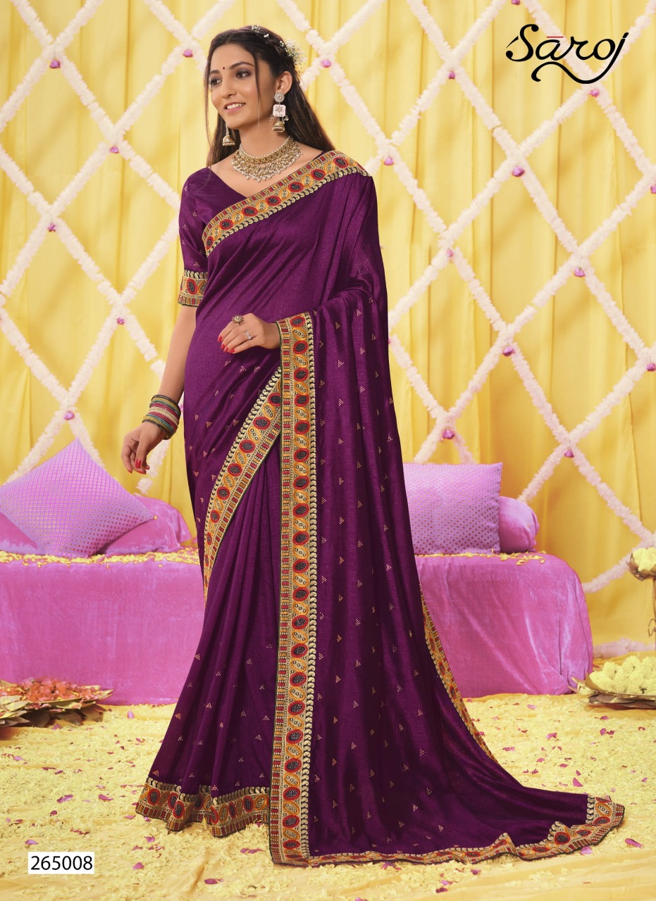 saroj saree nakshikaa silk new and modern style saree catalog