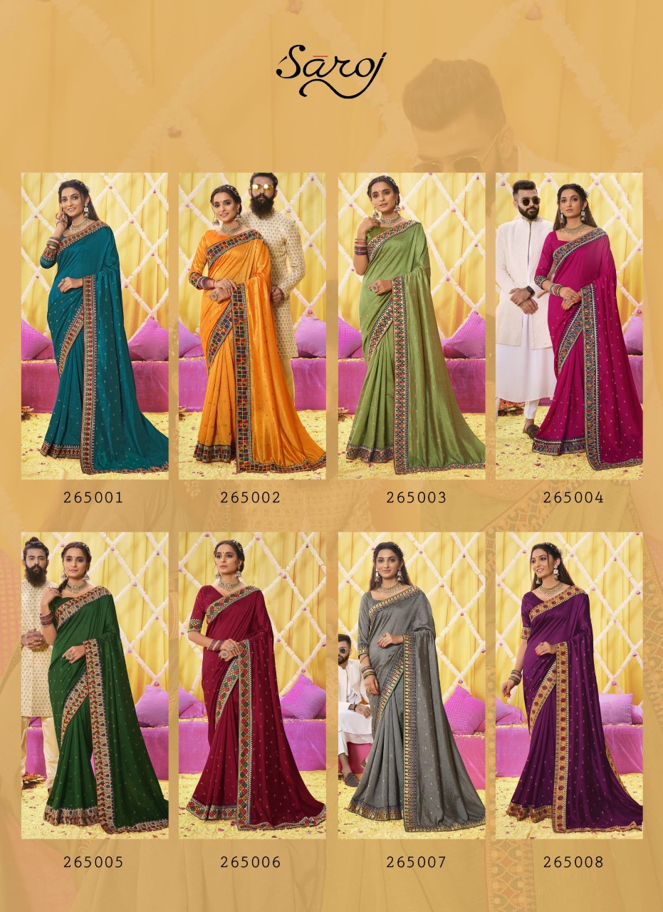 saroj saree nakshikaa silk new and modern style saree catalog