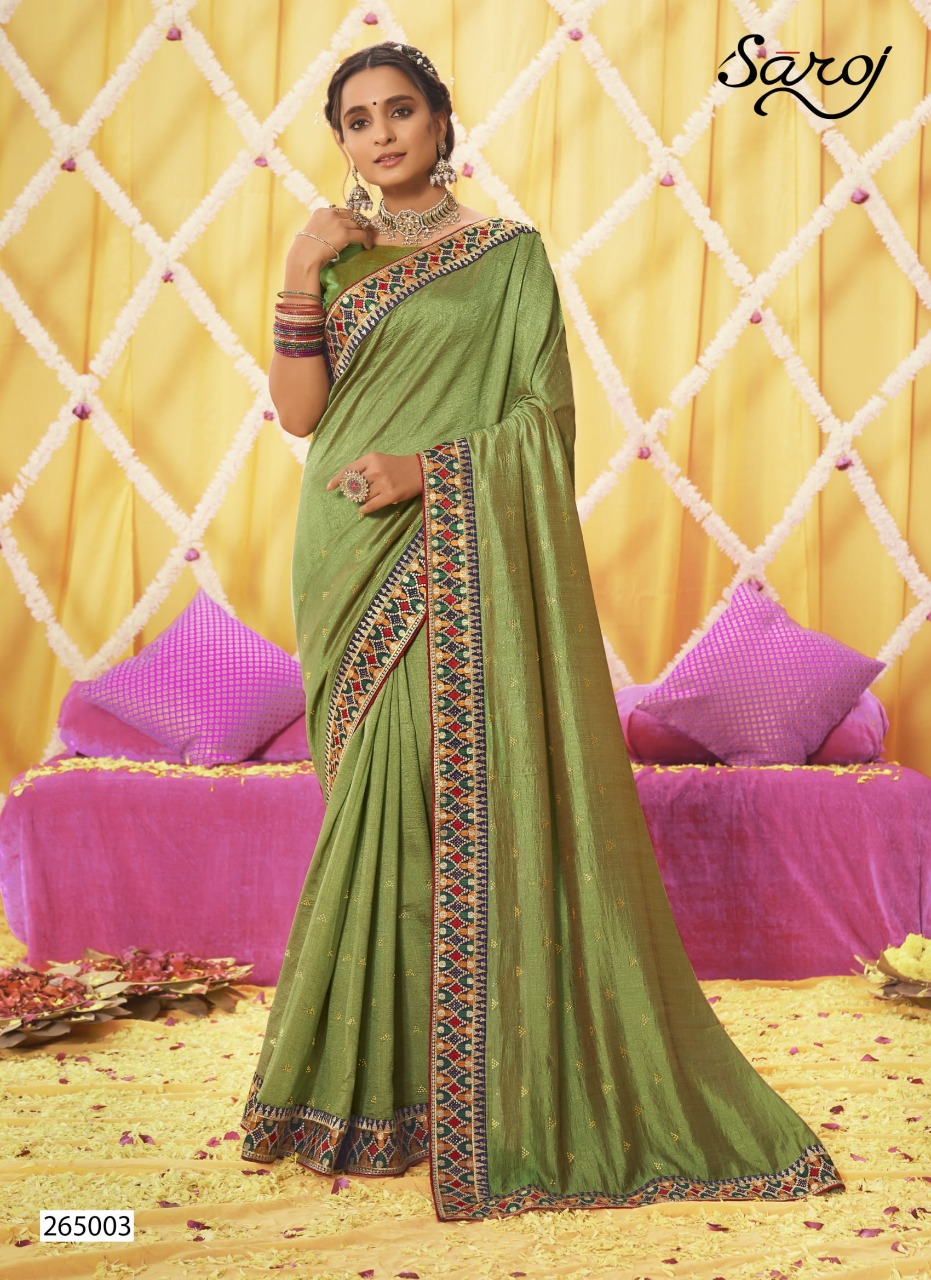 saroj saree nakshikaa silk new and modern style saree catalog