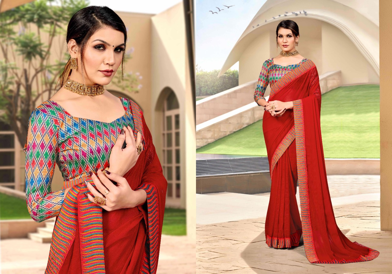 saroj saree parinita zomato catchy look saree  catalog