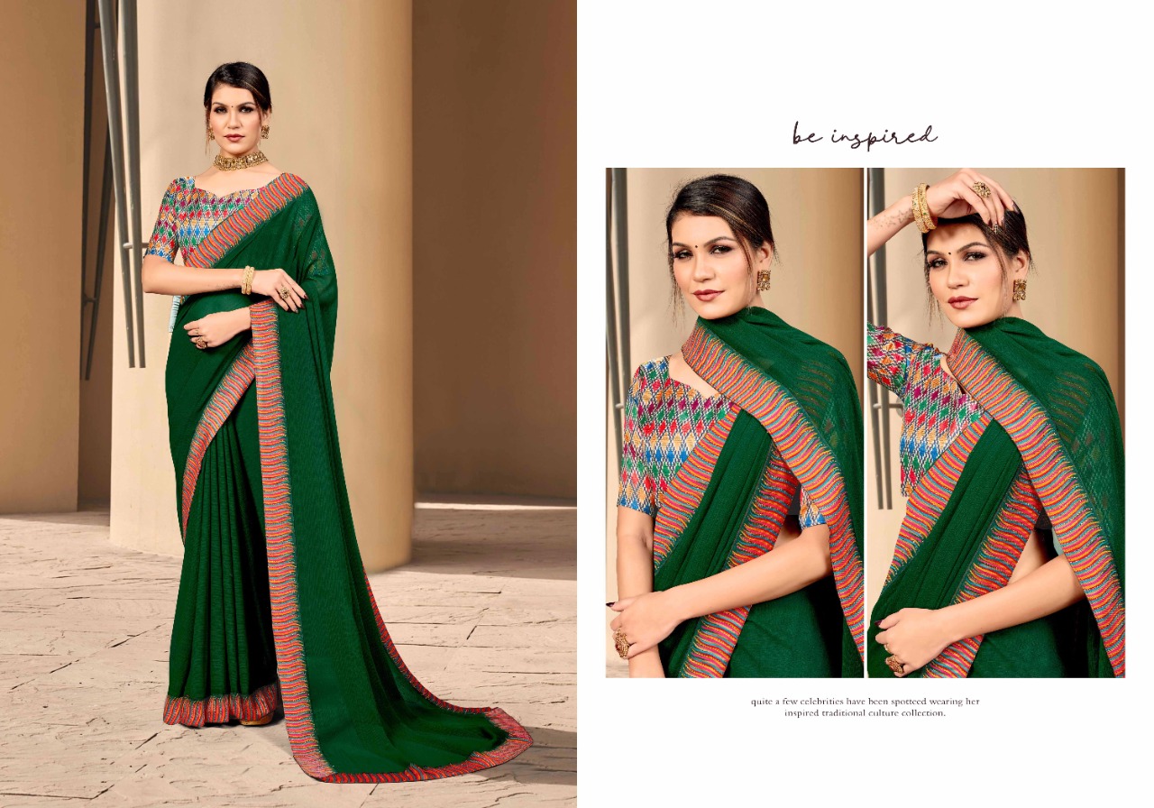 saroj saree parinita zomato catchy look saree  catalog