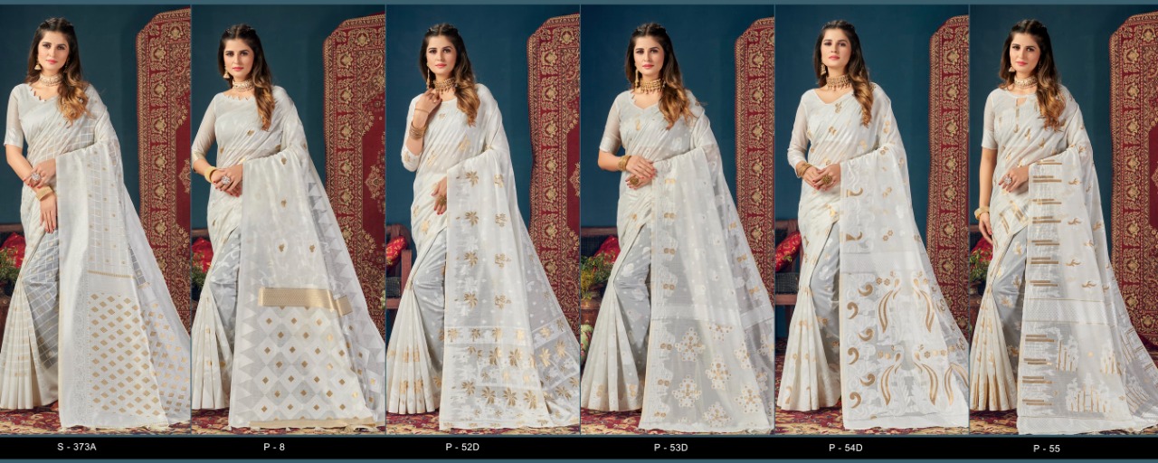 saroj saree sifaah cotton silk new and modern style saree catalog